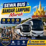 Sewa Bus Bandar Lampung Murah Medium & Big Bus Terbaik