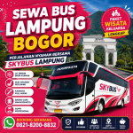 Sewa Bus Lampung Bogor Paket Wisata Keluarga Lengkap