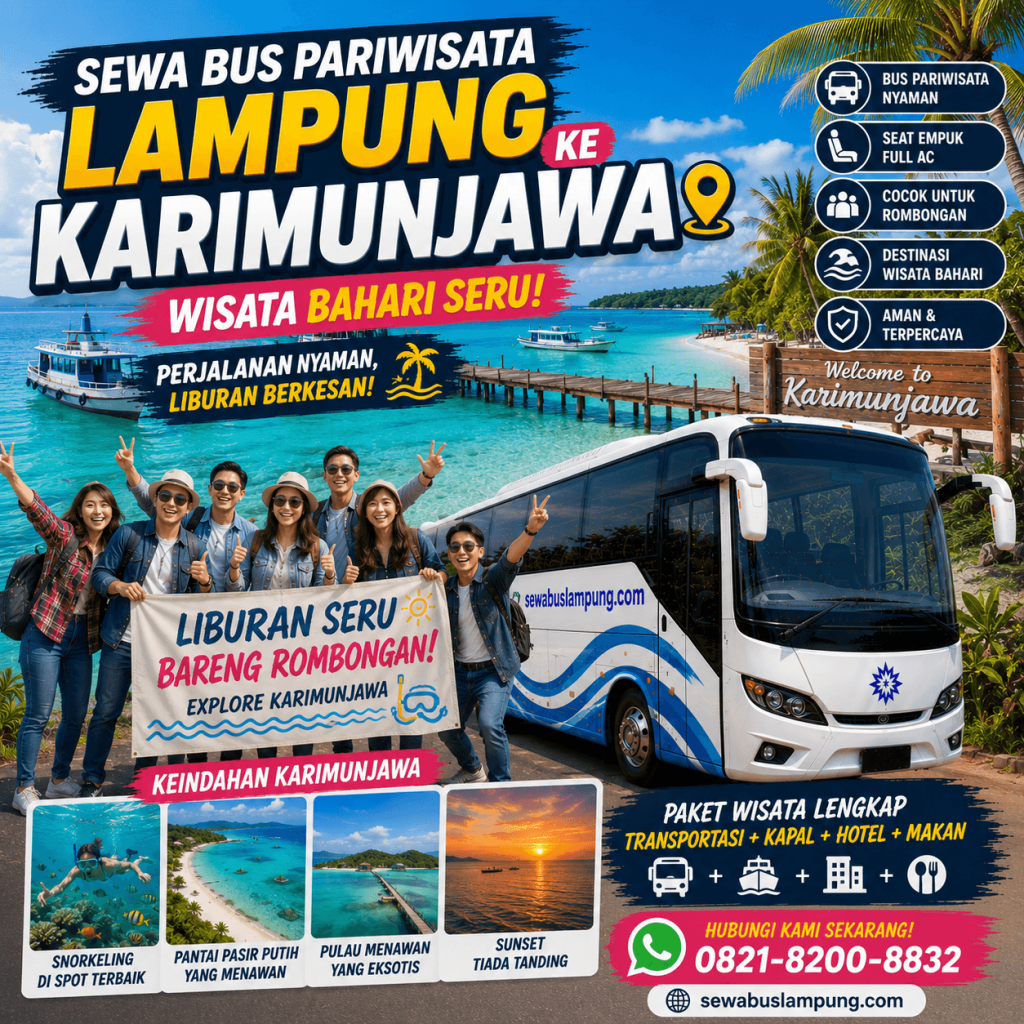 Sewa Bus Pariwisata Lampung Ke Karimunjawa Wisata Bahari Seru