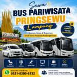 Sewa Bus Pariwisata Pringsewu Lampung untuk wisata, study tour, gathering, outing kantor,