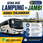 Sewa Bus Lampung Jambi Harga Terjangkau untuk Wisata dan Perjalanan Rombongan