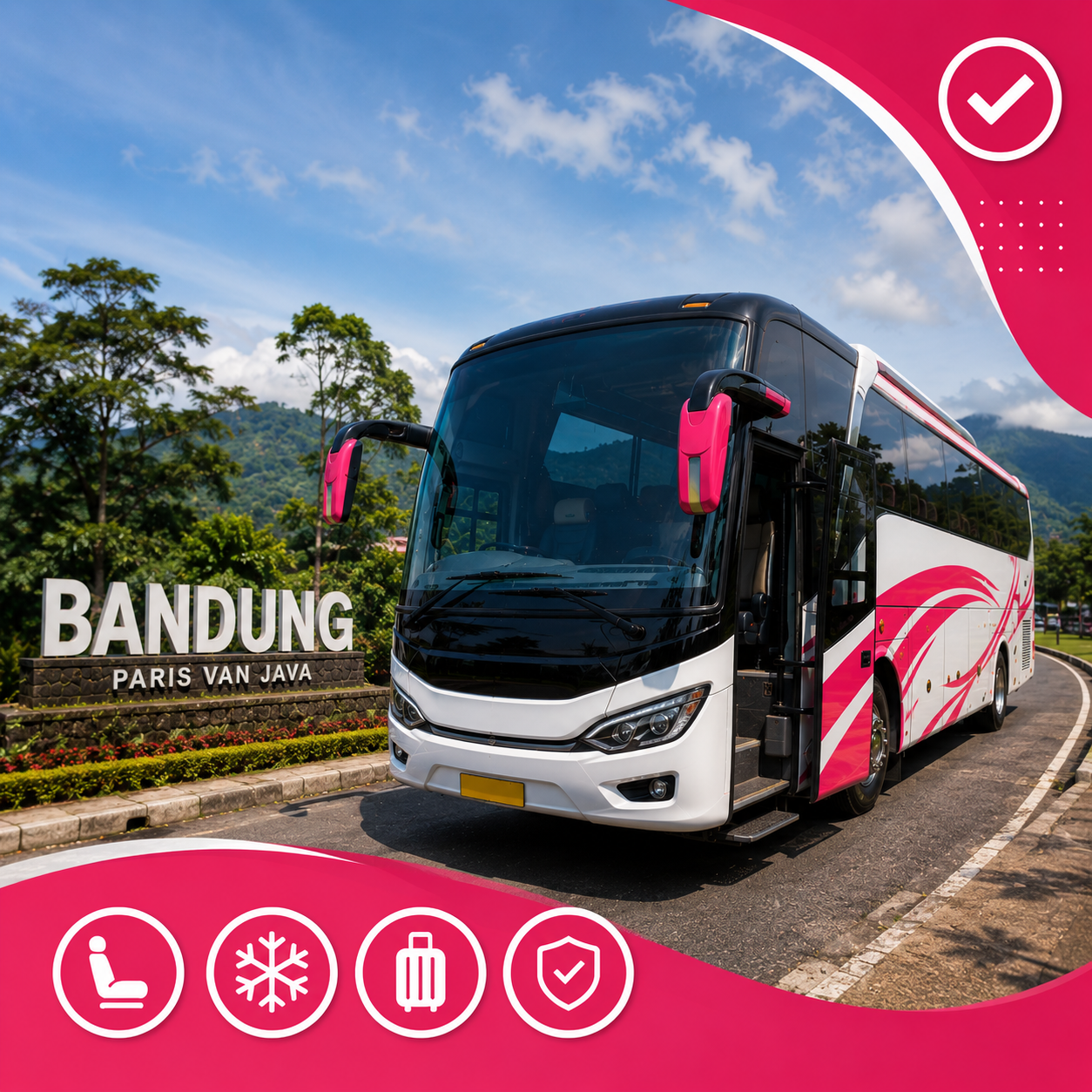 sewa bus lampung bandung